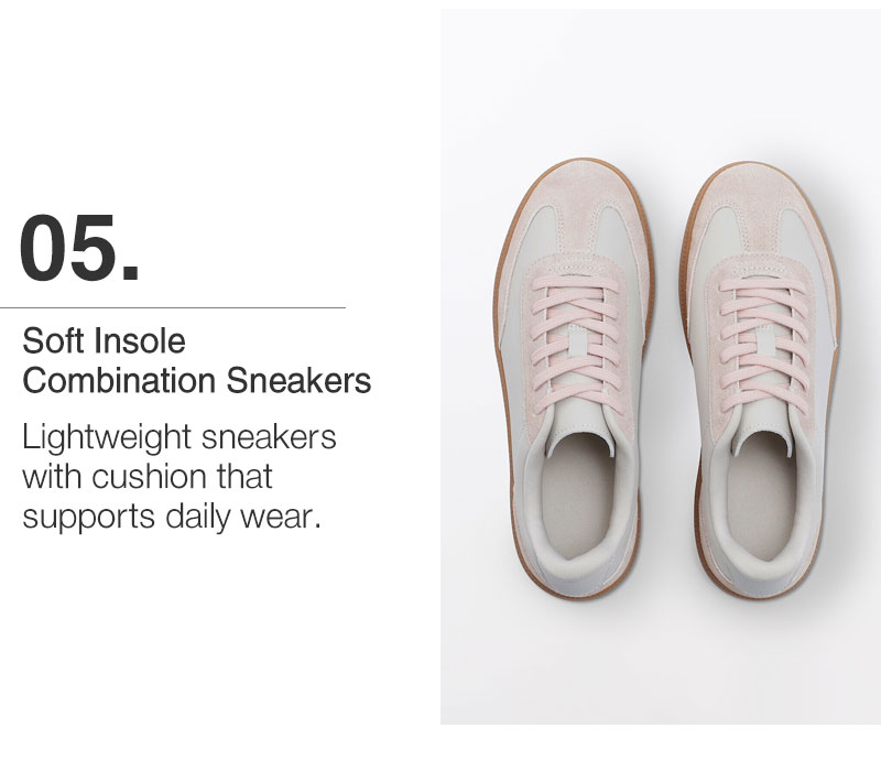Shop Soft Insole Combination Sneakers