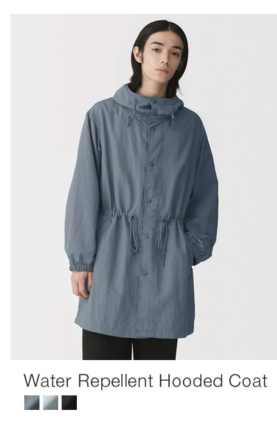 Shop Water Repellent Hooded Coat
