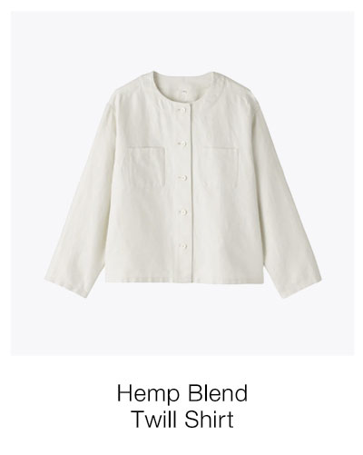 Shop Hemp Blend Twill Shirt