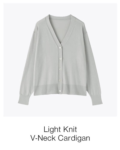 Shop Light Knit V-Neck Cardigan
