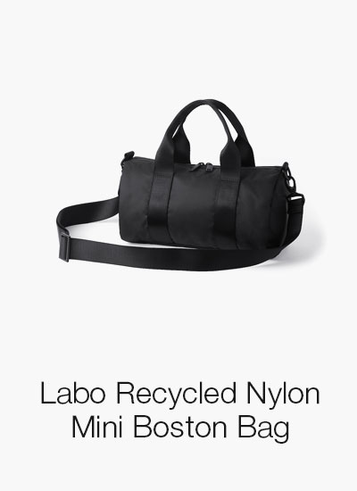 Shop Labo Recycled Nylon Mini Boston Bag