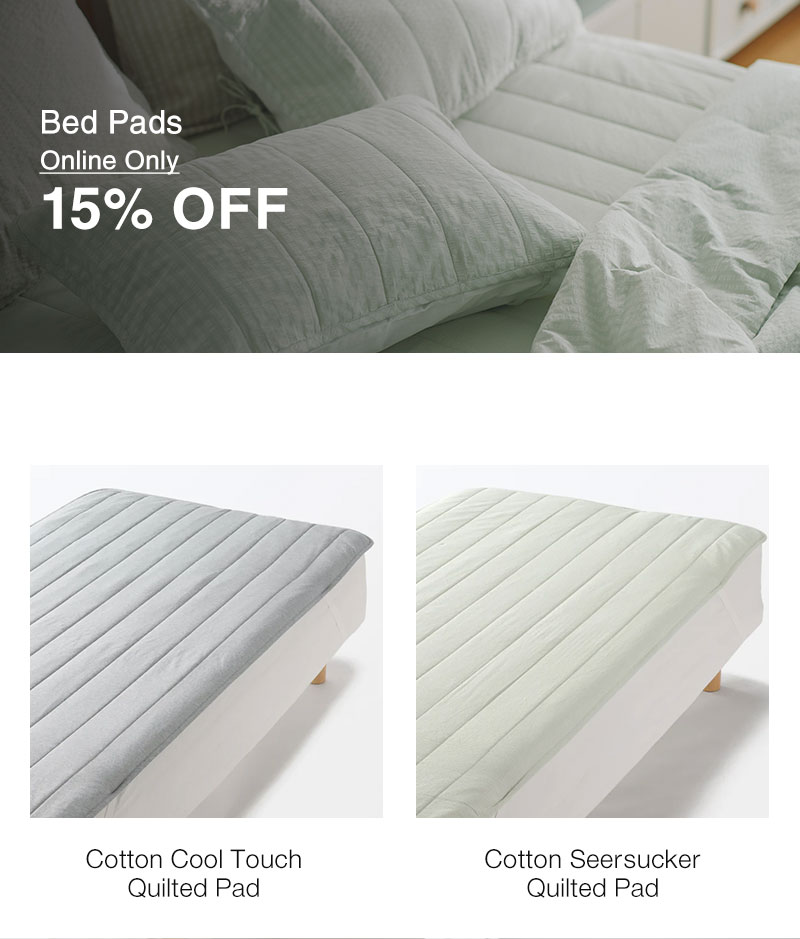 Shop Bed Pads: Online Only 15% OFF