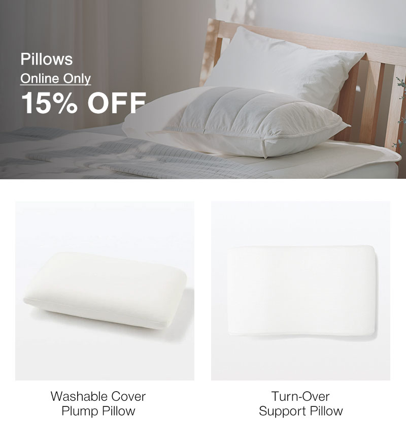 Shop Pillows: Online Only 15% OFF