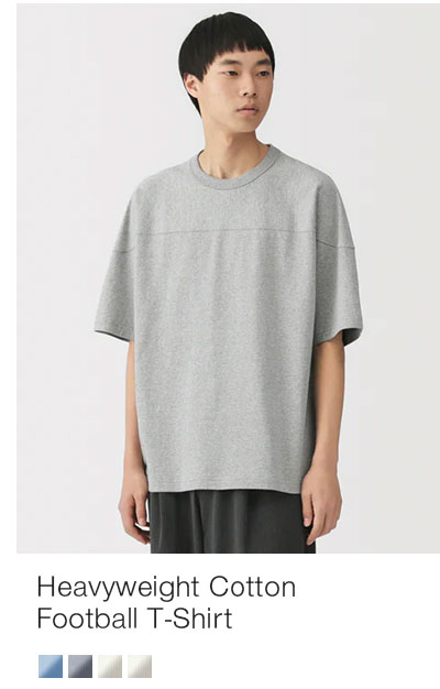 Shop Heavyweight Cotton Football T-Shirt