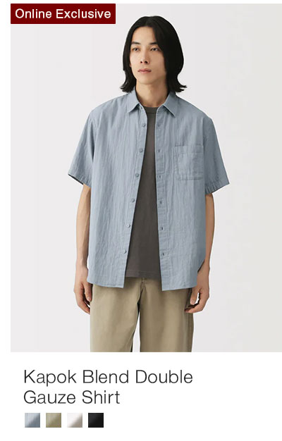 Shop Kapok Blend Double Gauze Shirt