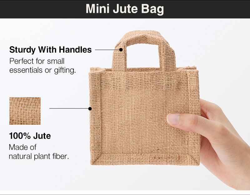 Shop Mini Jute Bag