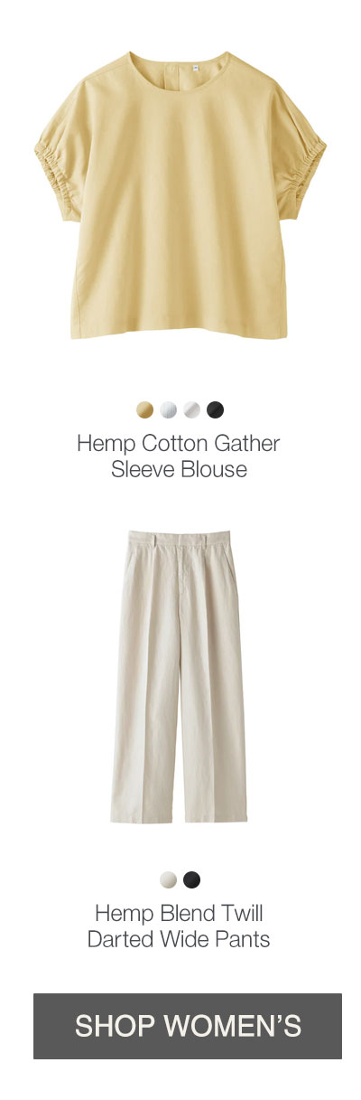 Shop Women's Hemp Apparel