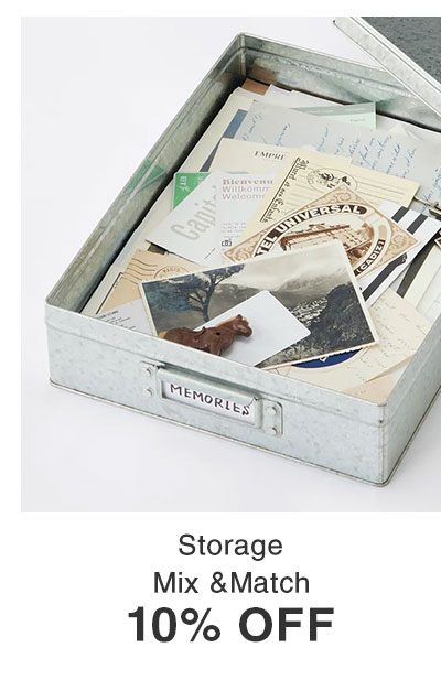 Shop Storage Mix & Match 10% OFF