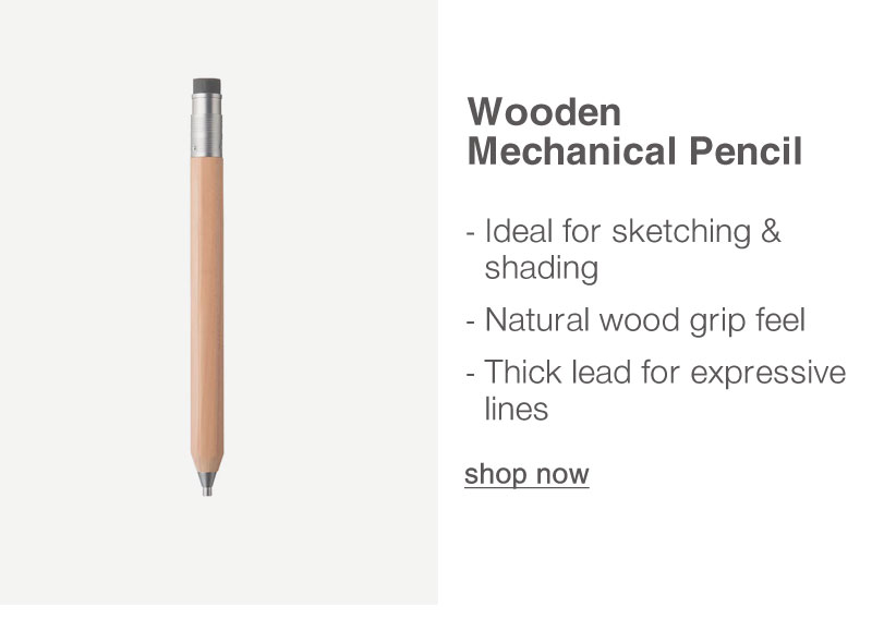 Shop Wooden Mechanical Pencil 