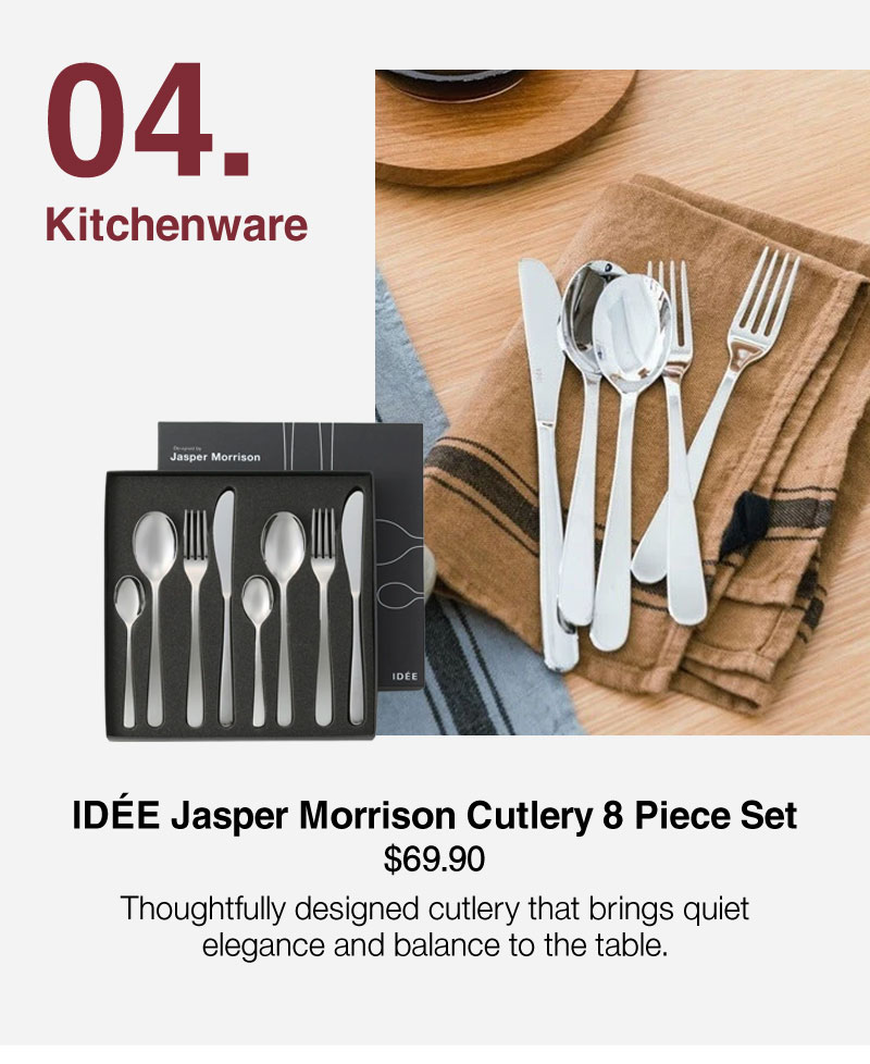 Shop Idée Jasper Morrison Cutlery 8 PC Set