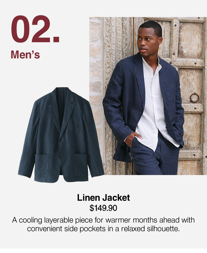 Shop Linen Jacket