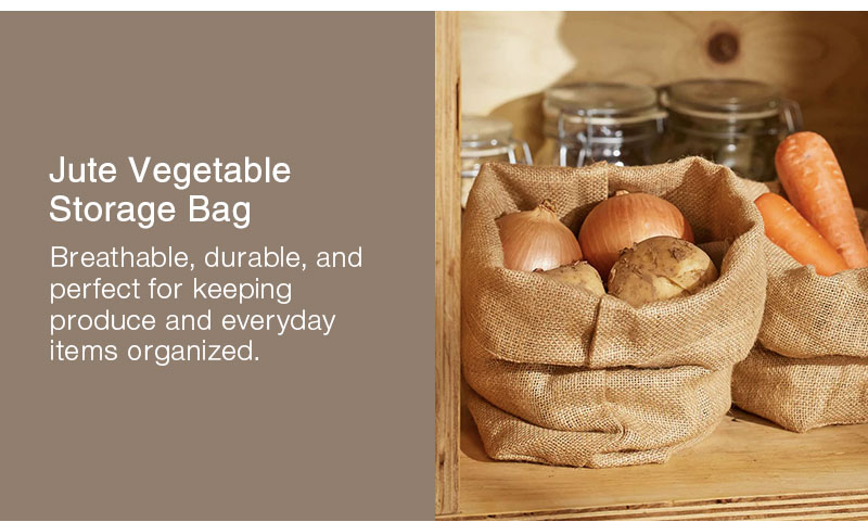 Shop Jute Vegetable Storage Bag