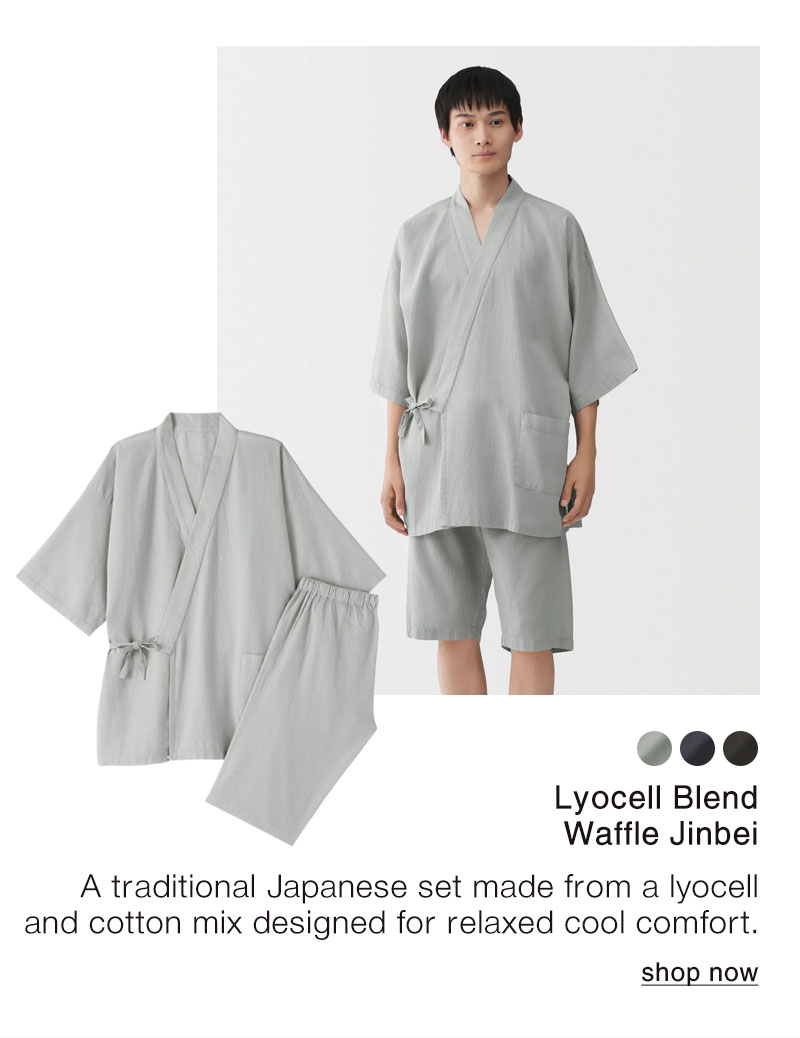 Shop Lyocell Blend Waffle Jinbei