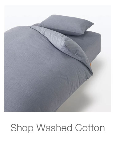Shop Washed Cotton Bedding