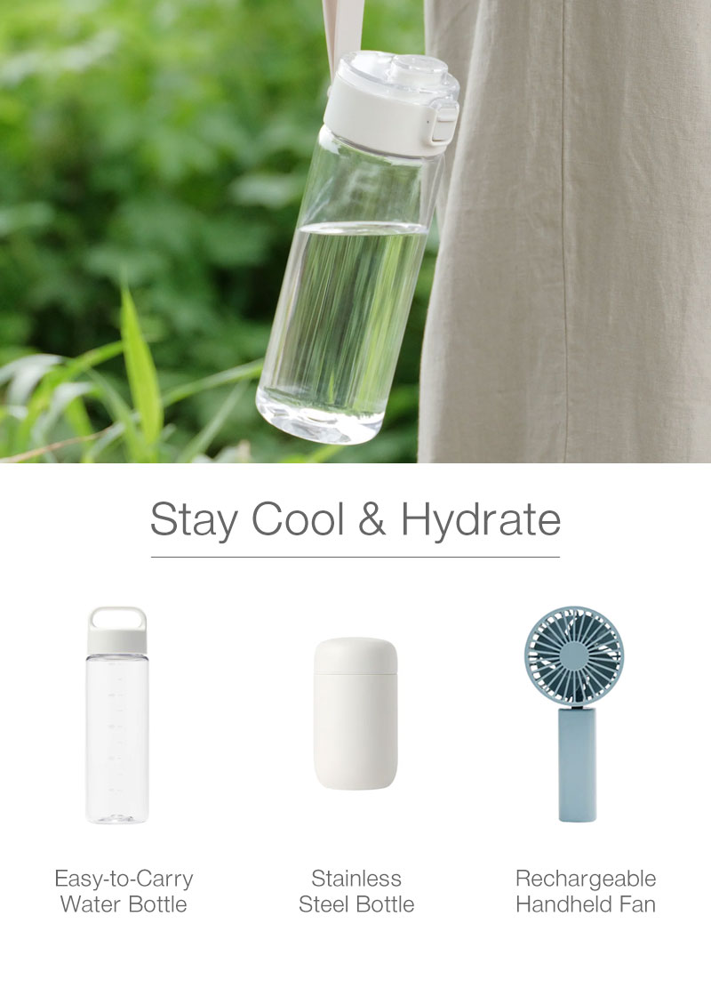 Shop Water Bottles & Fans