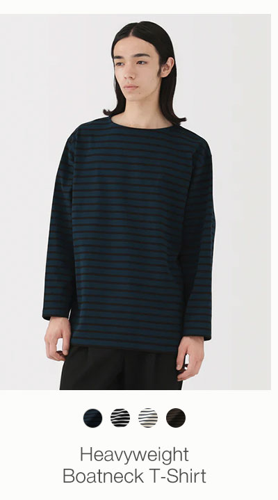 Shop Heavyweight Boatneck T-Shirt