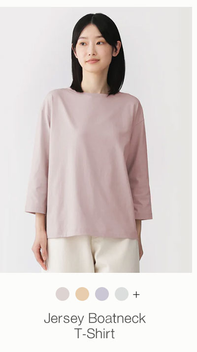 Shop Jersey Crew Neck T-Shirt