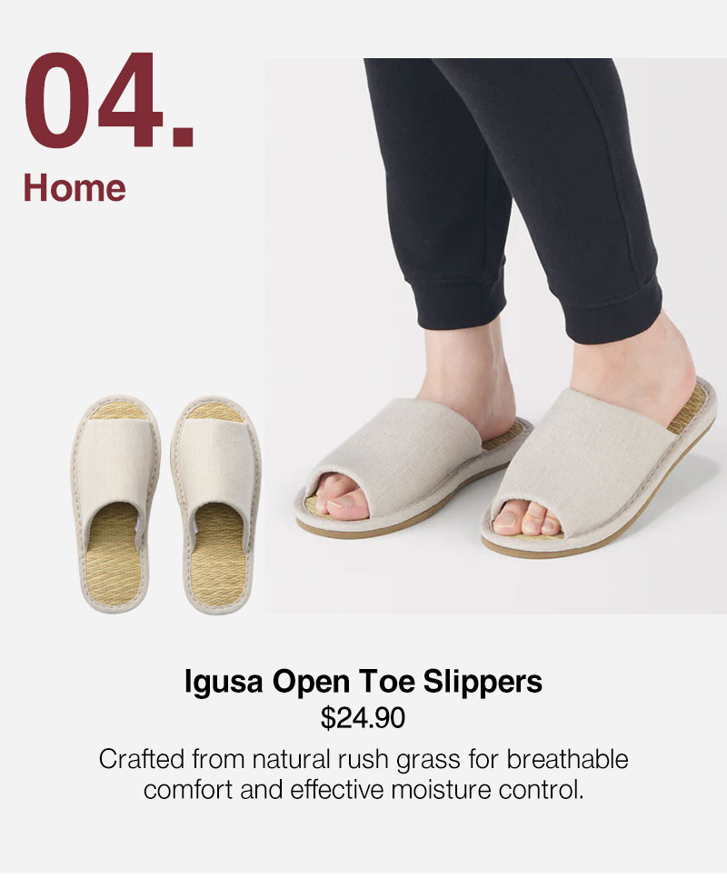 Shop Igusa Open Toe Slippers