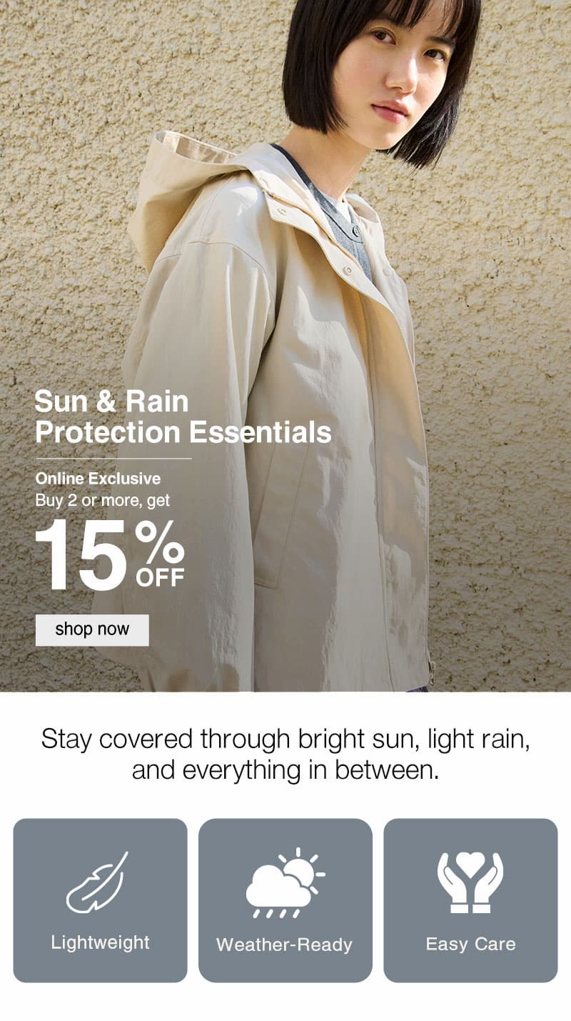 Shop Sun & Rain Protection Sale