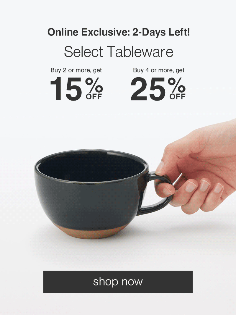 Shop Tableware 