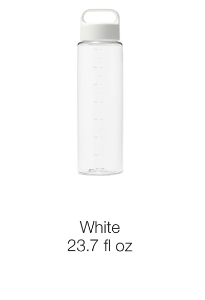Shop White Water Bottle 23.7oz