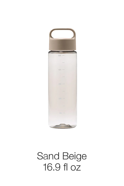 Shop Sand Beige Water Bottle 16.9 oz