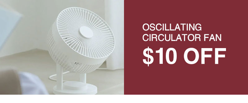 Shop Oscillating Circulator Fan