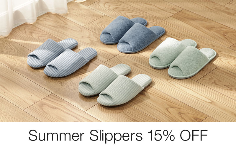 Shop Summer Slippers 15% OFF