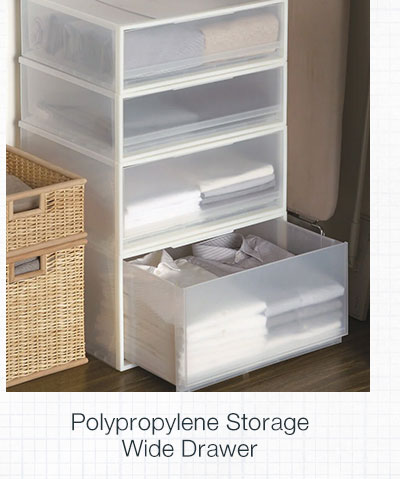 Shop Polypropylene Storage Wide Drawer