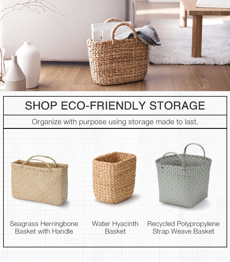 Shop Eco-Friendly Storage