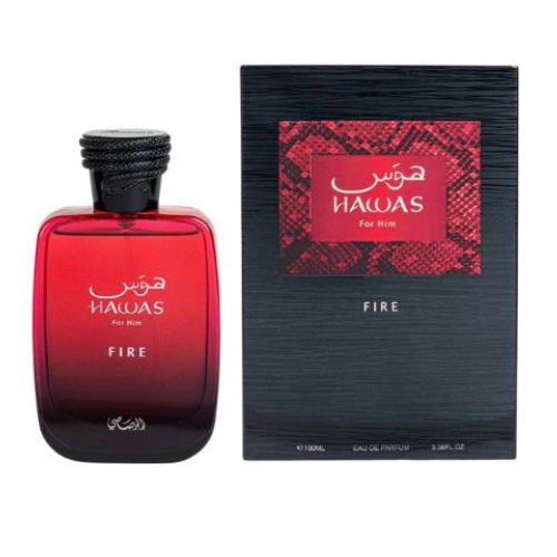 Hawas Fire EDP 100 ML Unisex - Rasasi