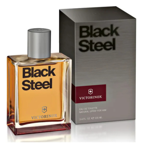 Black Steel EDT 100 ML - Victorinox Swiss Army