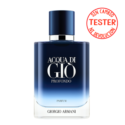 Acqua di Gió Profondo Parfum 100 ML For Men (Tester- Probador) - Giorgio Armani