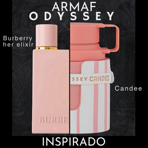 Odyssey Candee EDP 100 ML for Women - Armaf - (Inspirado en Burberry Her Elixir)