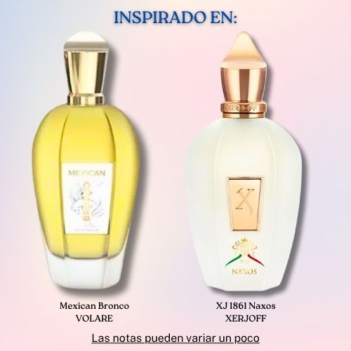 Mexican Bronco EDP 100 ML for Men - Volare (Inspirado en XJ 1861 Naxos de Xerjoff)
