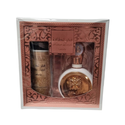 Fakhar Lattafa EDP 100 ML + Deo 200 ML Set - Lattafa - (Inspirado en GIVENCHY L'Interdit)