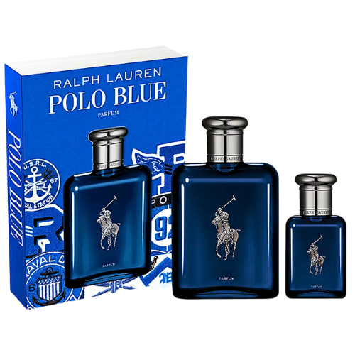 Polo Blue Parfum Men 125 ML + 40 ML (Recargable) - Ralph Lauren