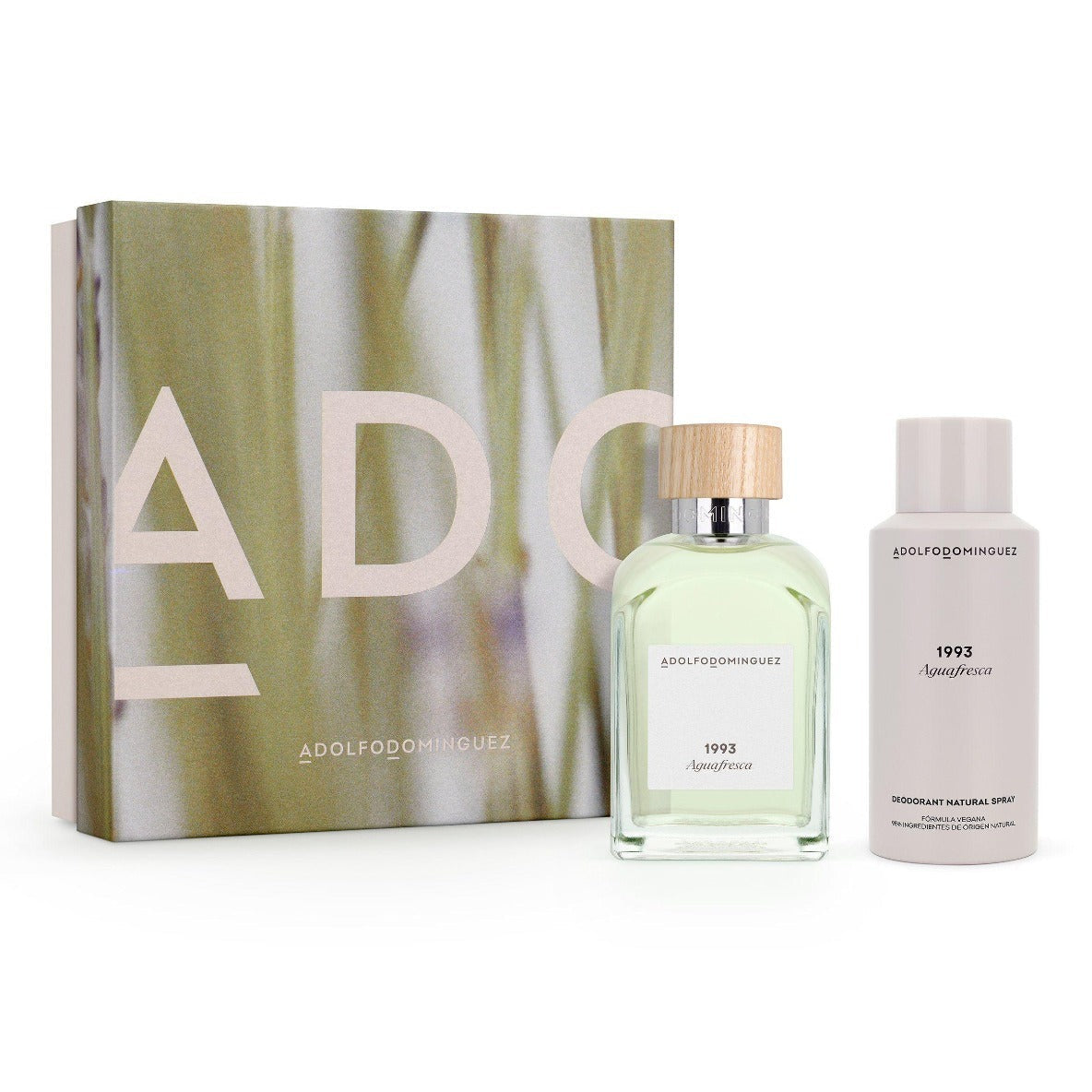 Agua Fresca 1993 Hombre set EDT 200 ML + Desodorante 150 ML - Adolfo Dominguez