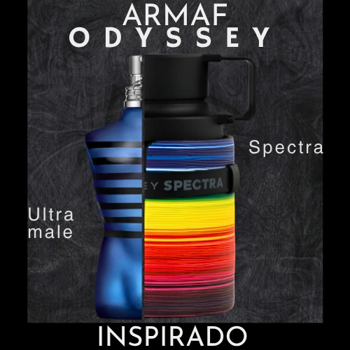 Odyssey Spectra Rainbow EDP 100 ML Unisex - Armaf - (Inspirado en Ultra Male de Jean Paul Gaultier)