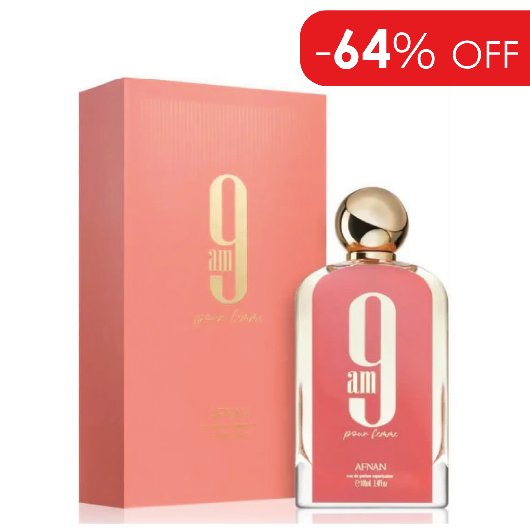 9 Am Pour Femme EDP 100 ML - Afnan - (Inspirado en My Way de Giorgio Armani)