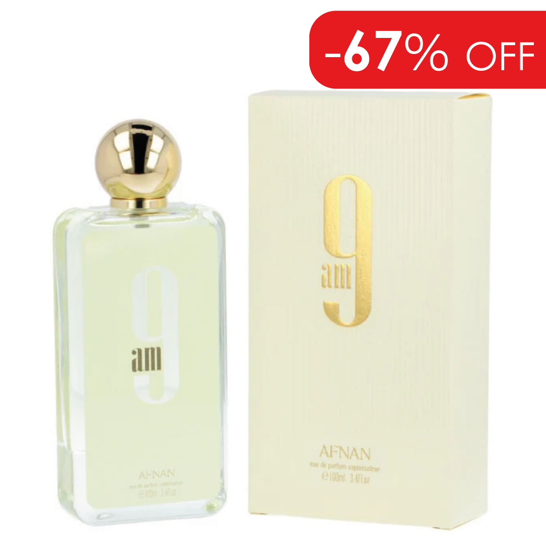 9 Am EDP 100 ML for Women - Afnan - (Inspirado en Aqua Vitae Forte de Maison Francis Kurkdjian)