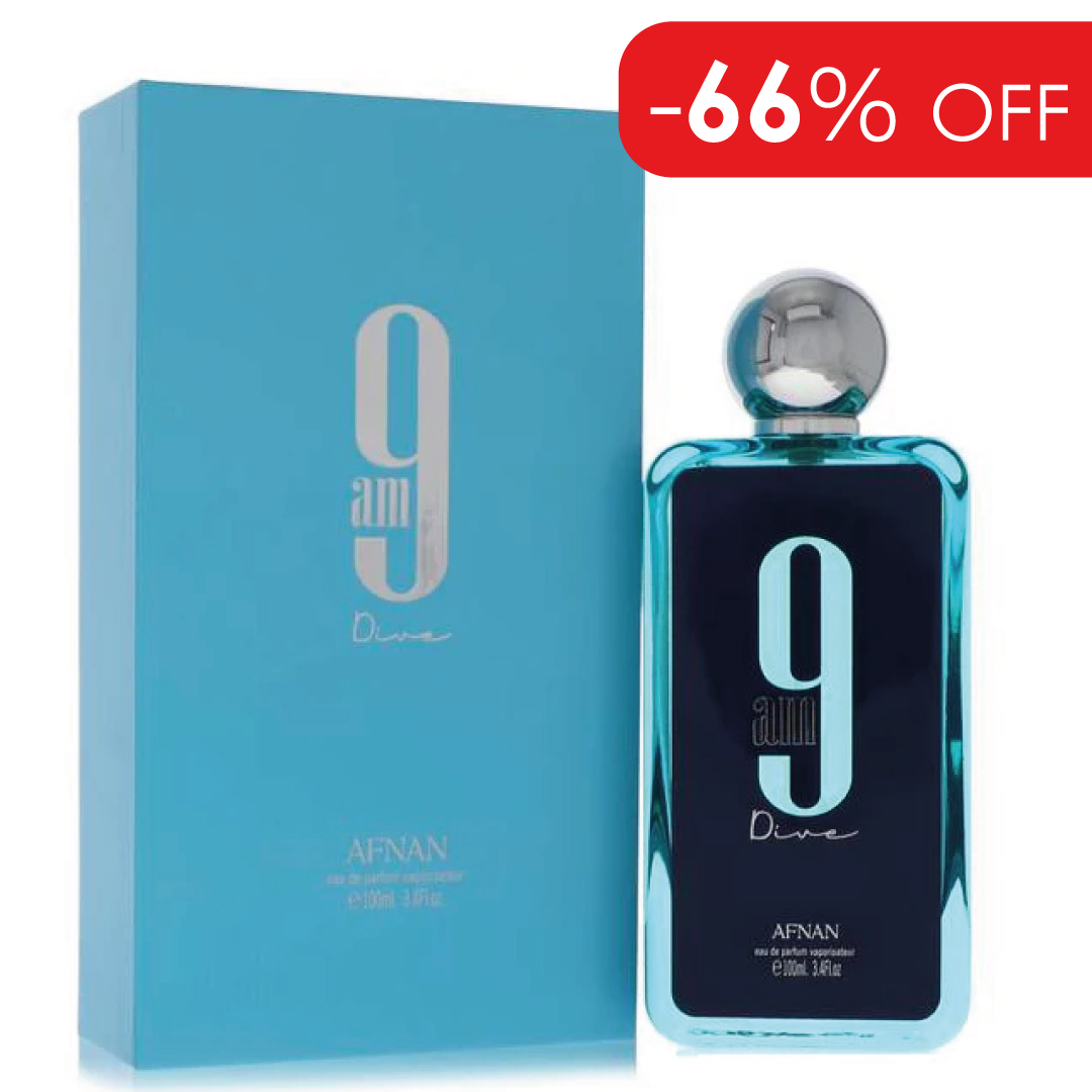 9 Am Dive EDP 100 ML Unisex - Afnan - (Inspirado en Y de Yves Saint Laurent)