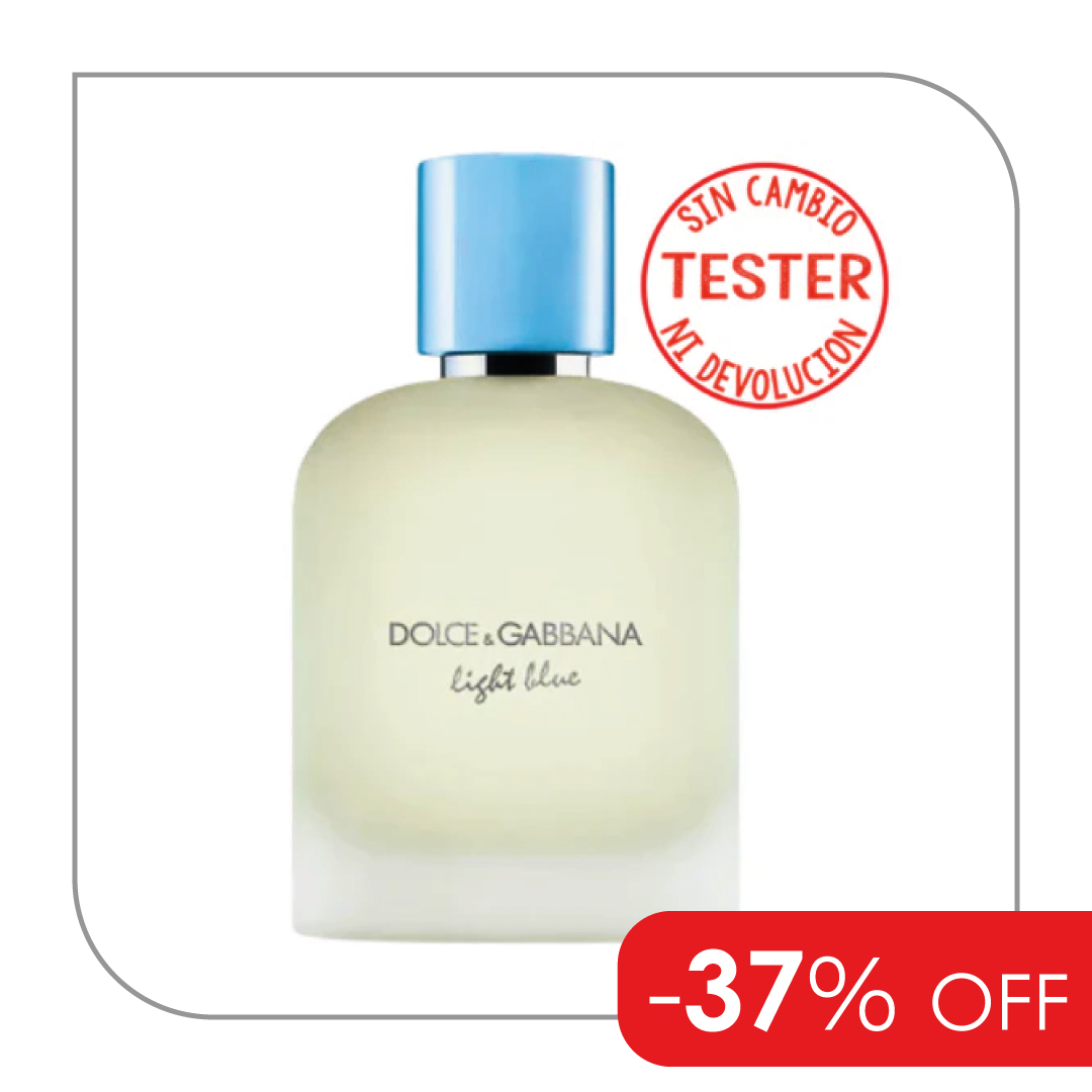 Light Blue Pour Homme EDT 100 ML (Tester-Probador) - Dolce & Gabbana