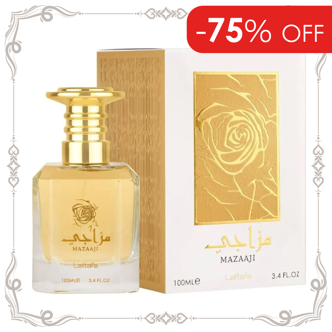 Mazaaji EDP 100 ML Unisex - Lattafa - (Inspirado en Le Parfum Royal de Elie Saab)