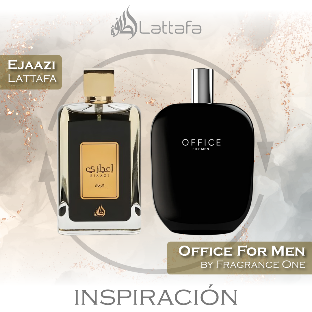 Ejaazi EDP 100 ML Unisex - Lattafa - (Inspirado en Office For Men by Fragrance One)