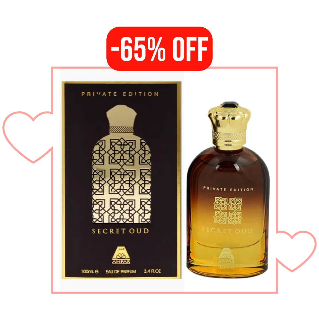 Secret Oud EDP 100 ML Unisex - Anfar (Inspirado en Tom Ford Oud Wood)