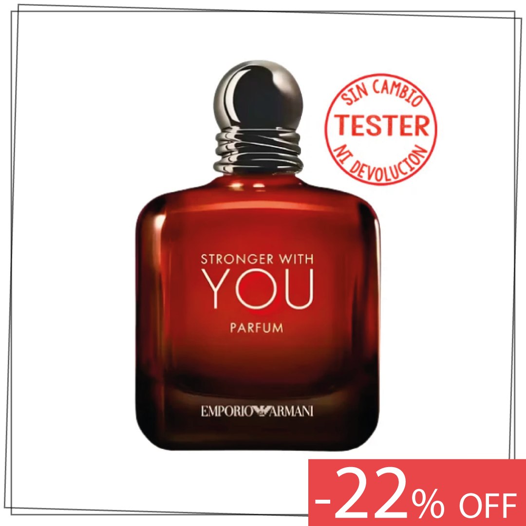 Stronger With You Parfum 100 ML pour homme (Tester - Probador) - Armani