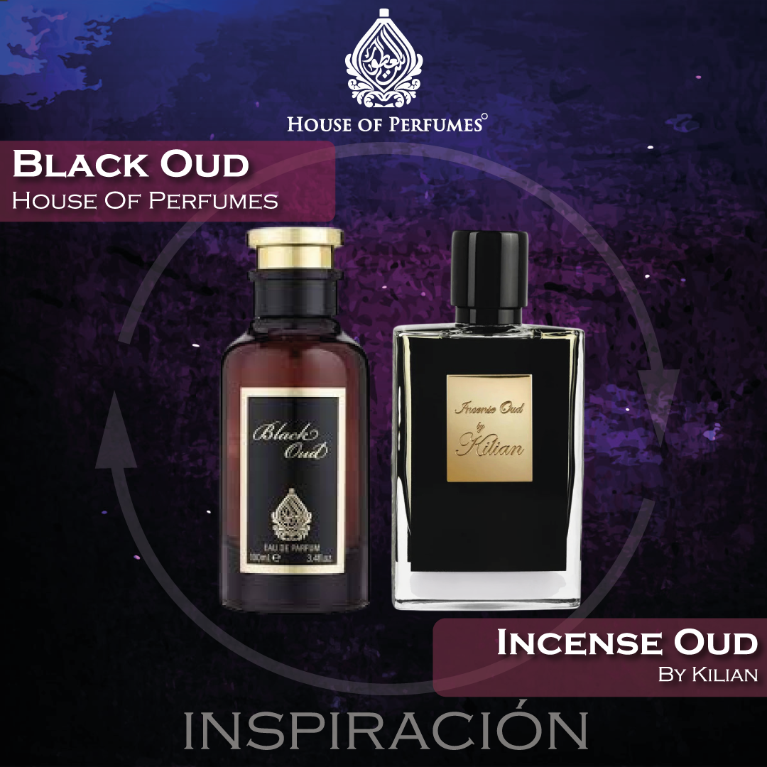 Black Oud EDP 100 ML For Men - House Of Perfumes (Inspirado en Incense Oud)
