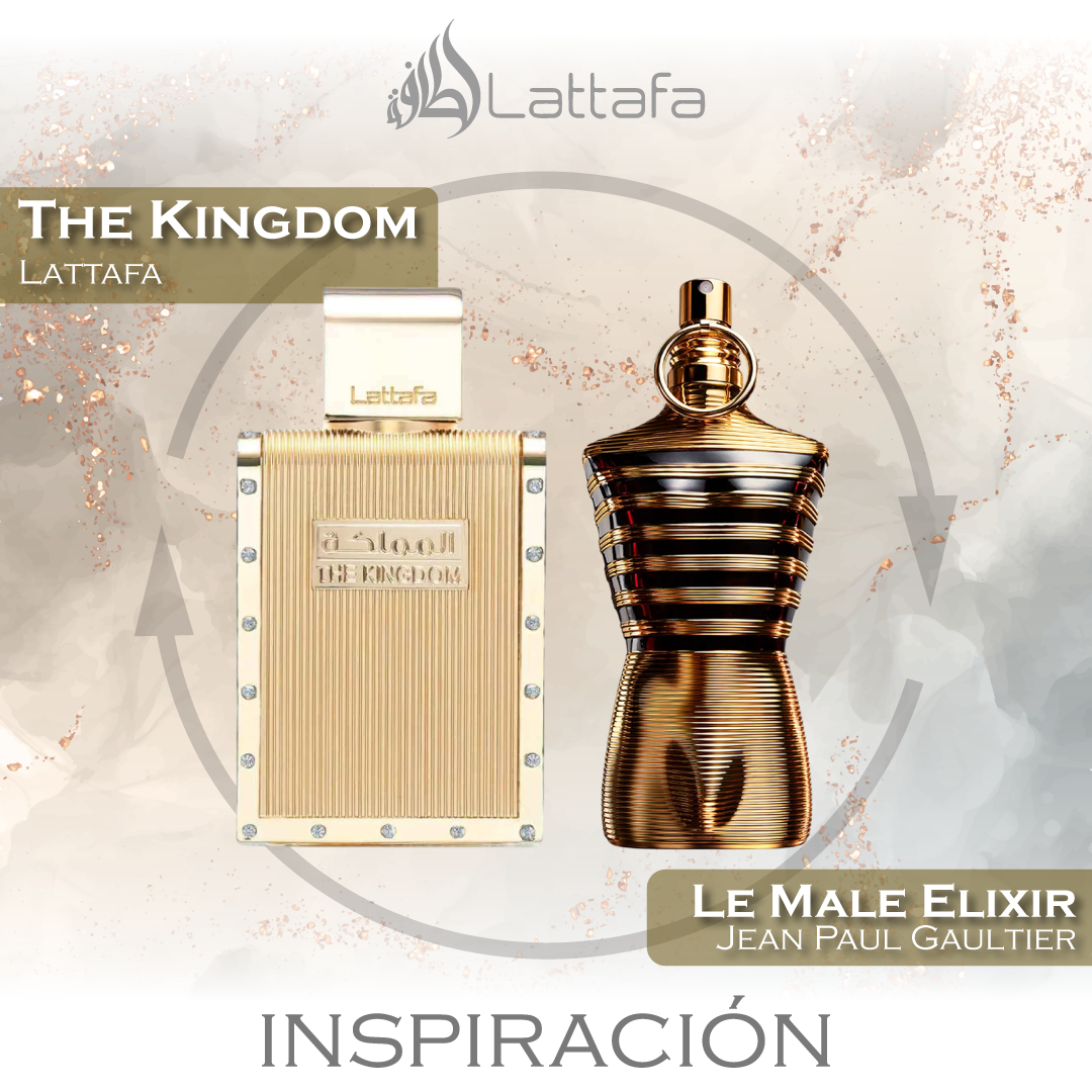 The Kingdom For Men EDP 100 ML - Lattafa - (Inspirado en Le Male Elixir)
