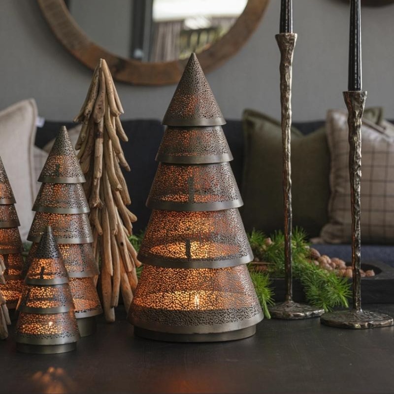 Halvor Bakke telysholdere formet som trær